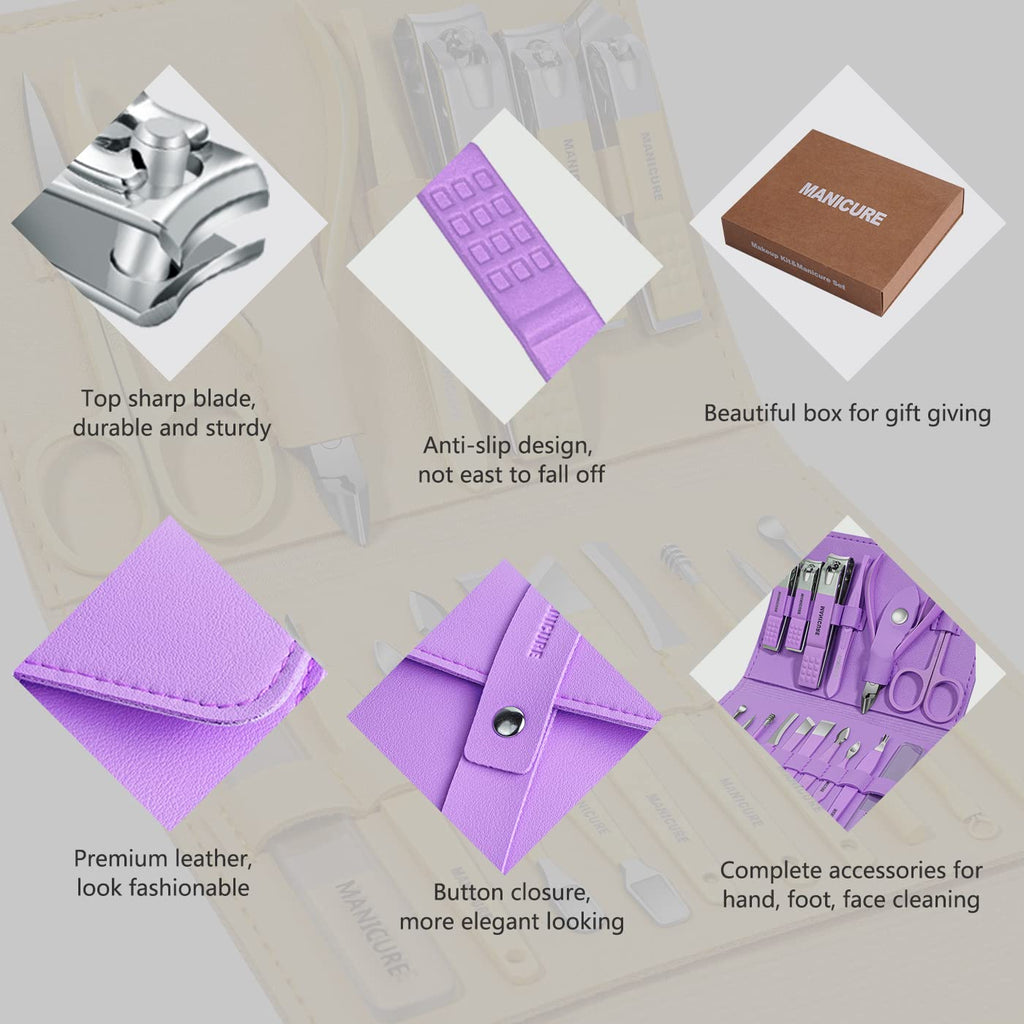 Manicure & Pedicure Kit – Premium Stainless Steel Nail Care Set