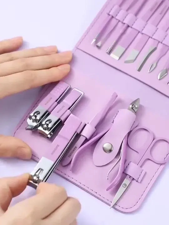 Manicure & Pedicure Kit – Premium Stainless Steel Nail Care Set