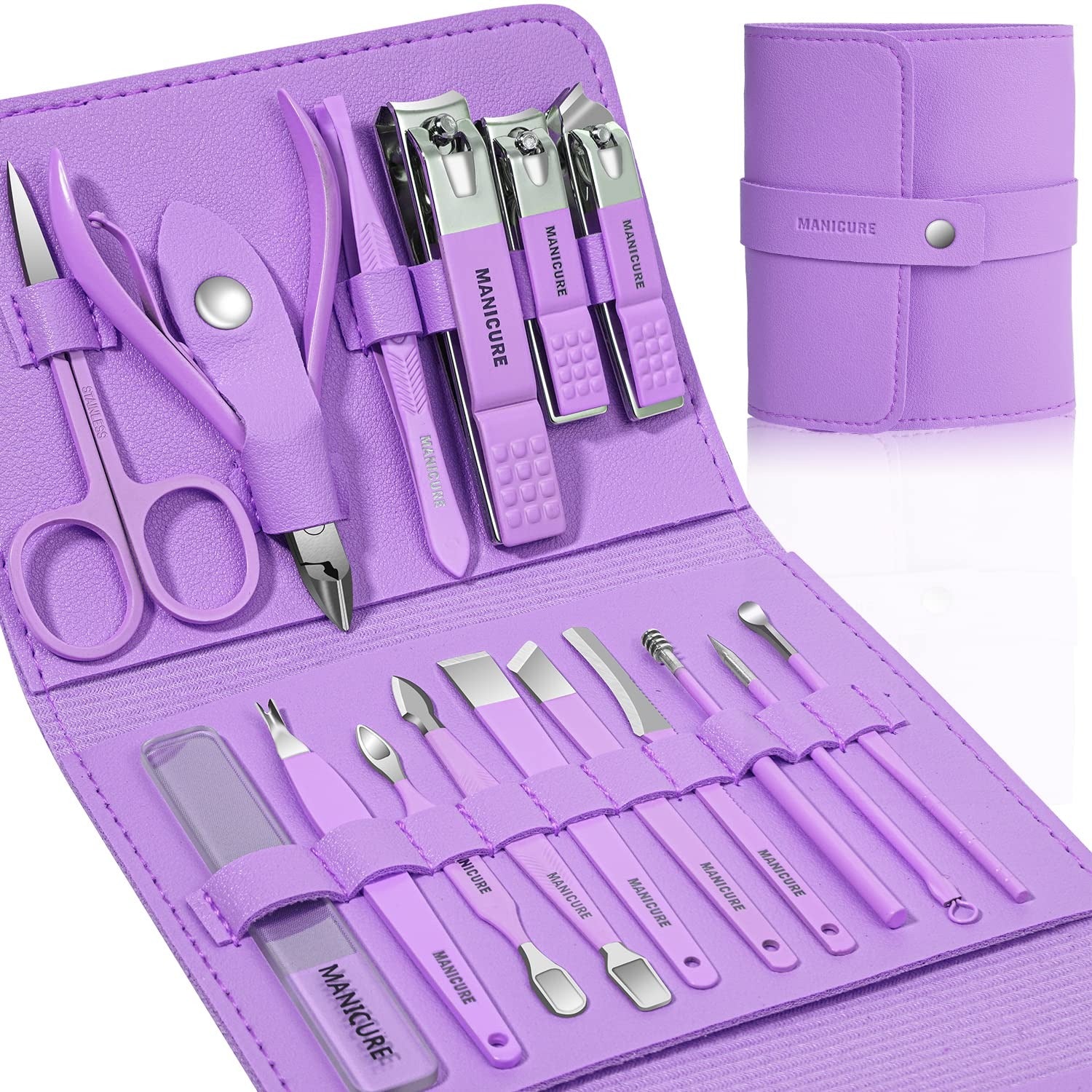 Manicure & Pedicure Kit – Premium Stainless Steel Nail Care Set